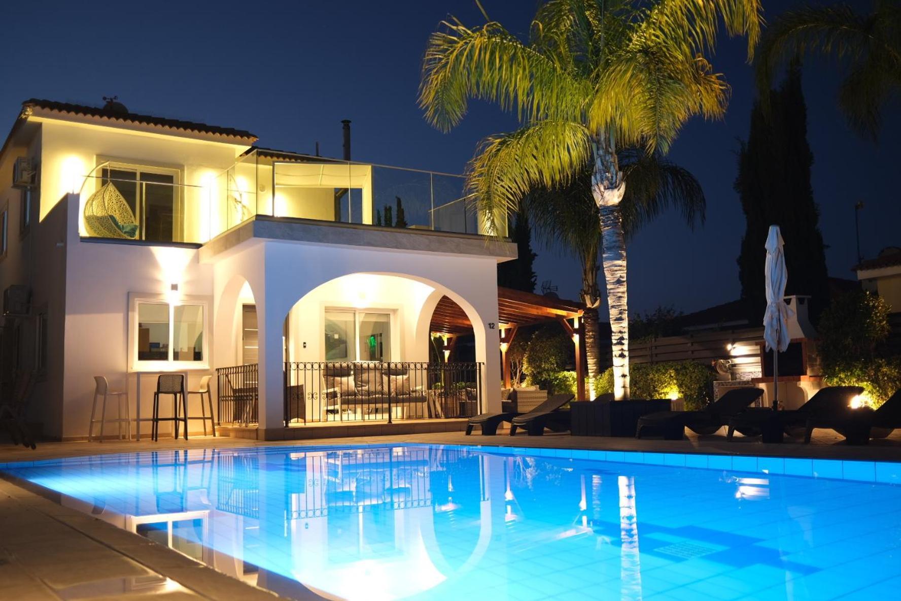 Sunset Villa Private Complex Heated Pool Ayia Napa Exteriör bild