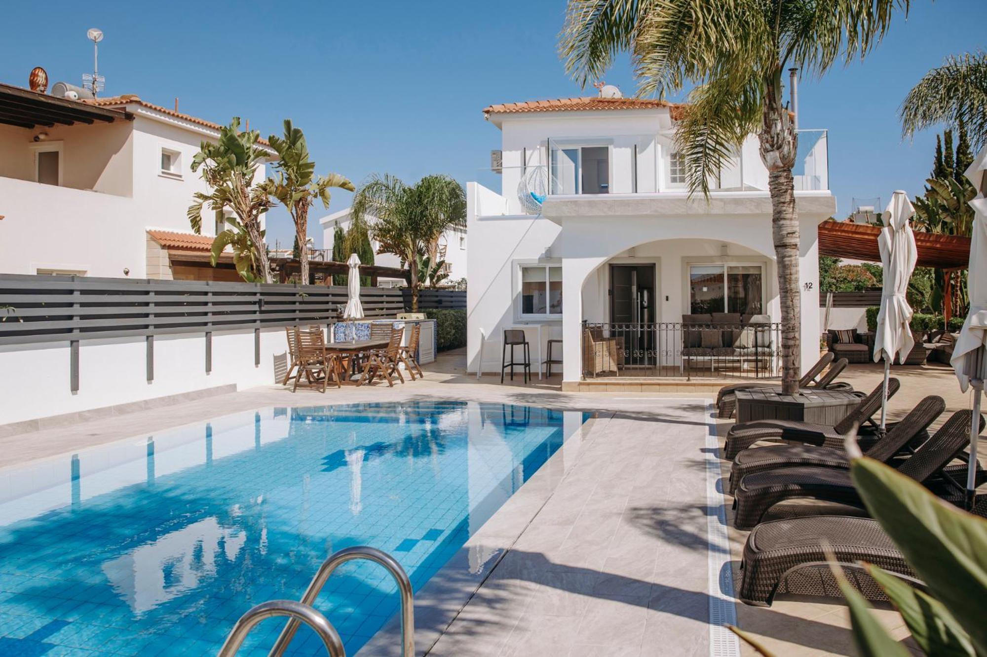 Sunset Villa Private Complex Heated Pool Ayia Napa Exteriör bild