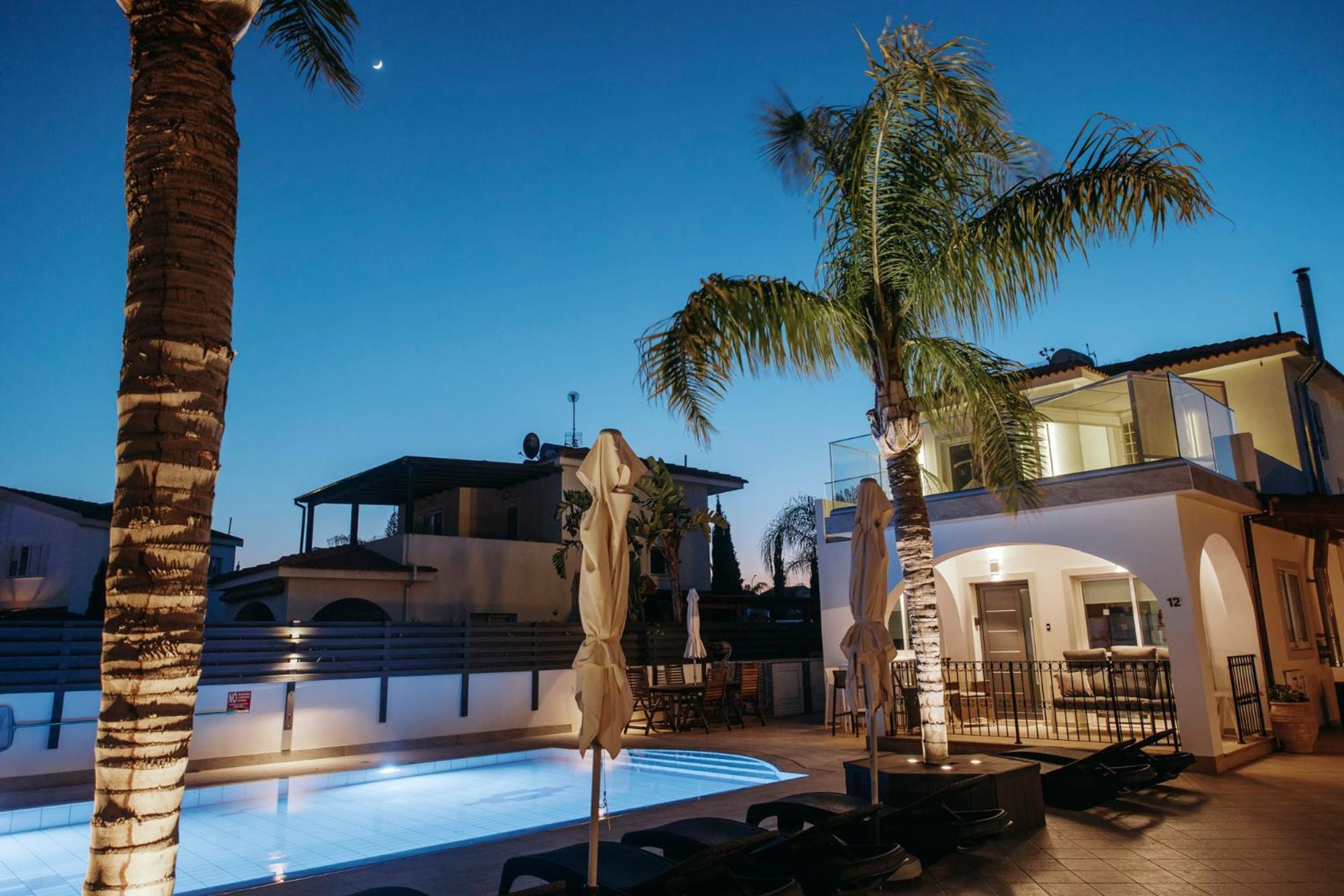 Sunset Villa Private Complex Heated Pool Ayia Napa Exteriör bild