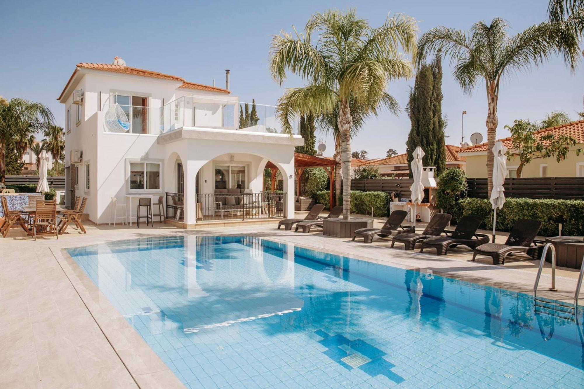Sunset Villa Private Complex Heated Pool Ayia Napa Exteriör bild